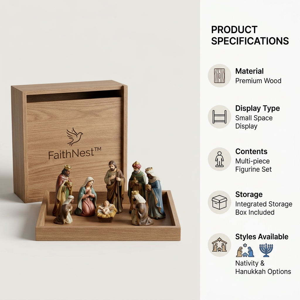 FaithNest™ — Bring a little holiday meaning to any cozy corner