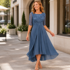 SilkAura™ Embroidered Cocktail Dress™ — Command Every Room with Effortless Elegance and Confidence