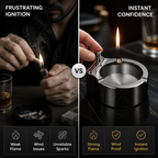 EmberLuxe™ — Ignite Instant Confidence with Timeless Style and Rock-Solid Flame