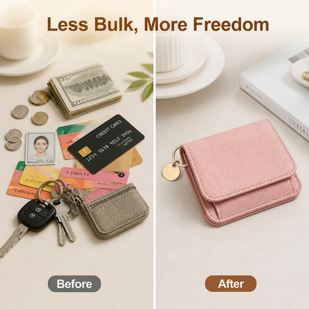 LumaVeil™ — Effortless Elegance That Keeps Your Essentials Safe and Always at Hand