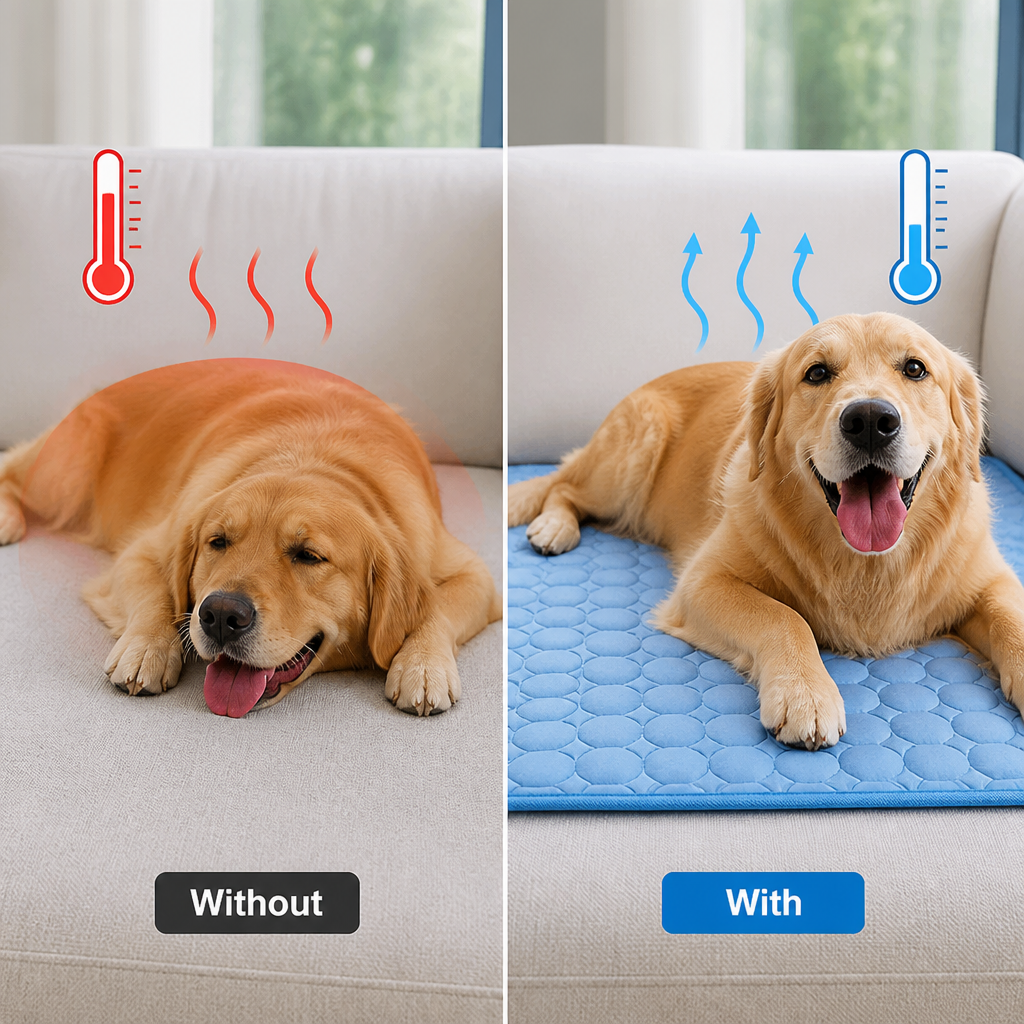 ChillPaw™ — Instant Cool Comfort That Keeps Your Pet Happy, Cool, and Refreshed Anywhere