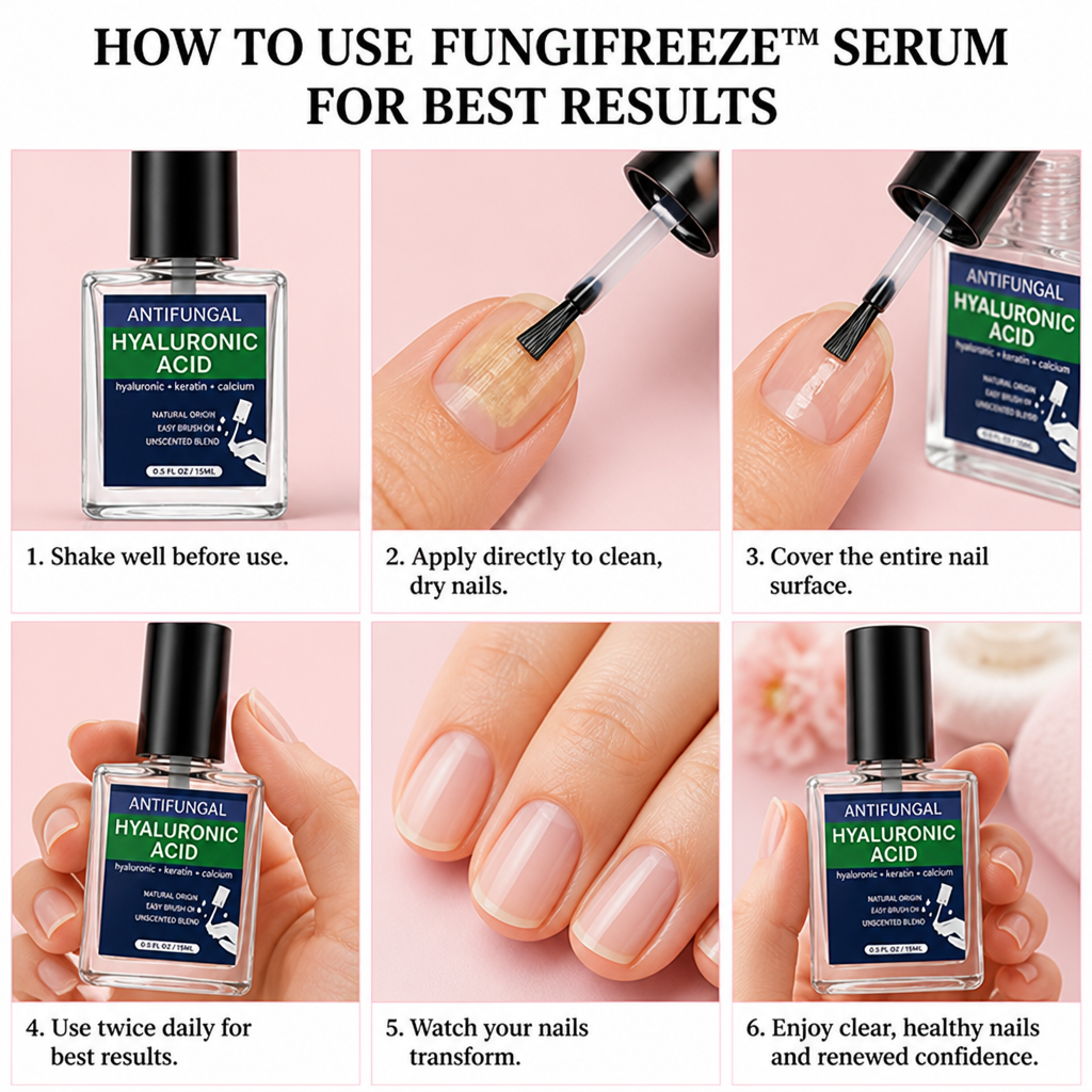 FungiFreeze™ Serum — Unleash Stunning Nails and a Confidence You Can’t Hide