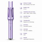 Curlivo™ — Salon-Worthy Curls at the Push of a Button
