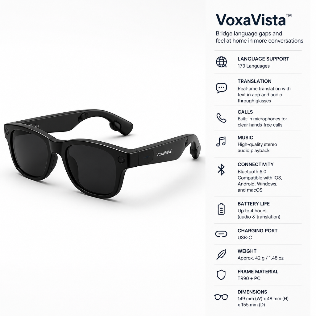 VoxaVista™ — Bridge language gaps and feel at home in more conversations
