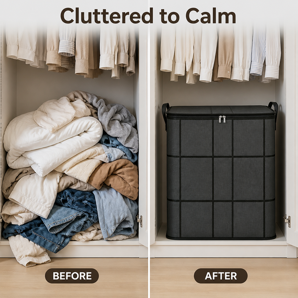 SortaStor™ — Turn Clutter into Calm with Effortless, Secure Storage