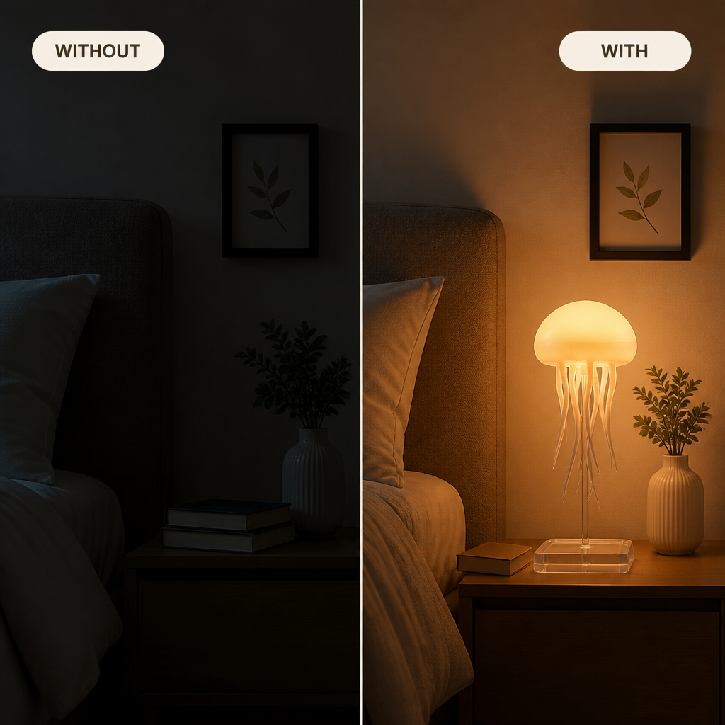 LuminaSea™ Glow — Double the Warmth, Double the Calm You Crave Every Night