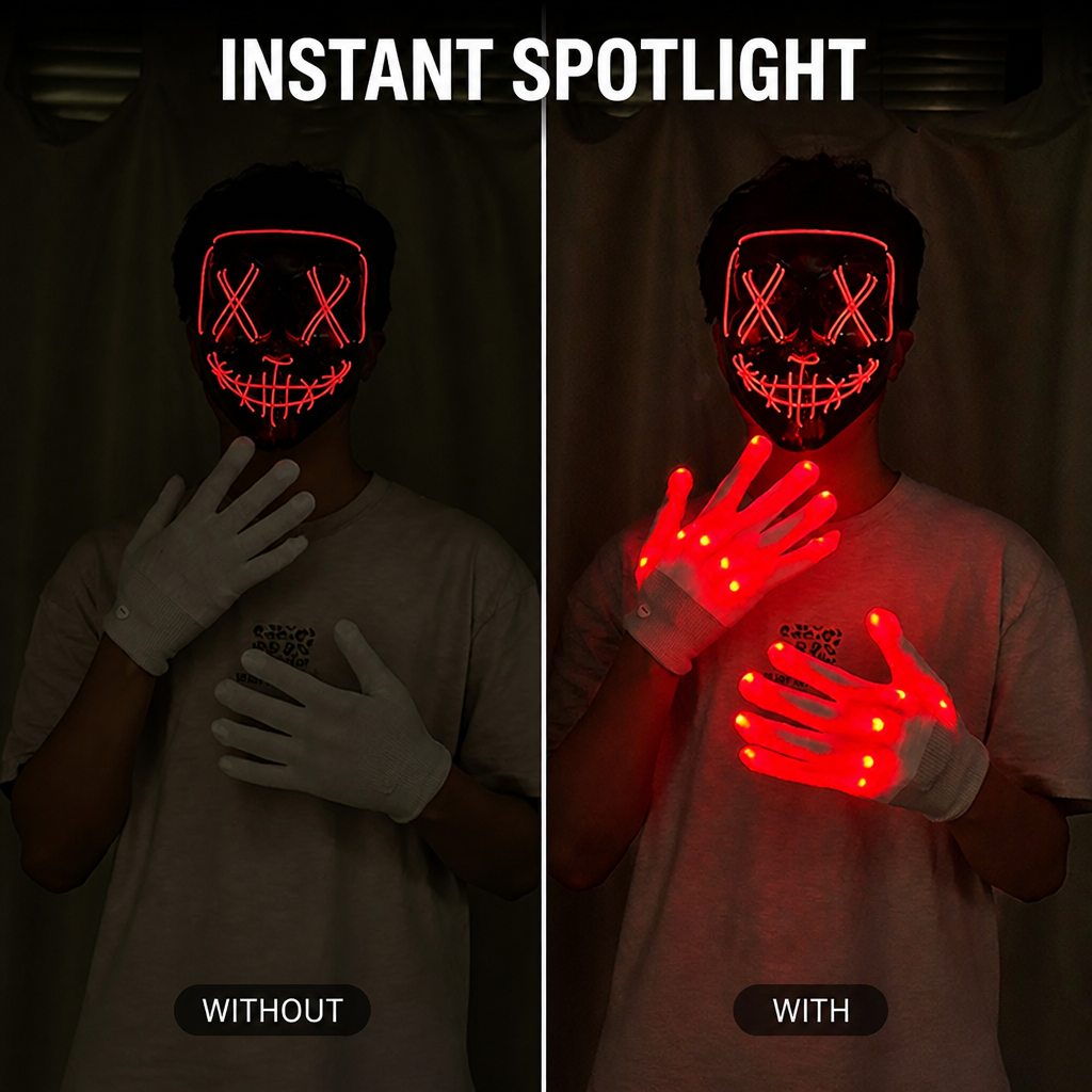 LumaBurst™ — Ignite Instant Spotlight Power with Every Move