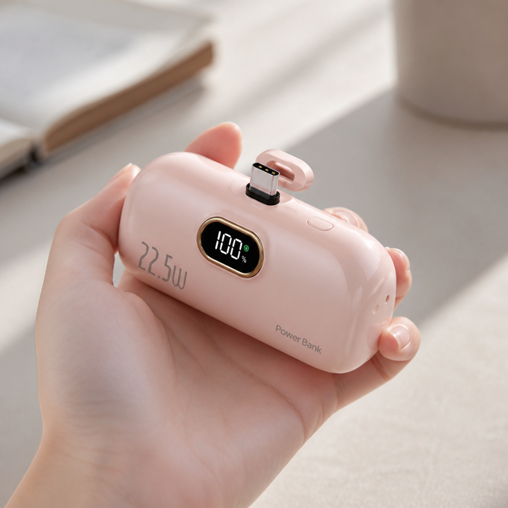 VoltEdge™ 5000mAh Mini Power Bank — Turbo Charge Your Freedom and Never Miss a Moment