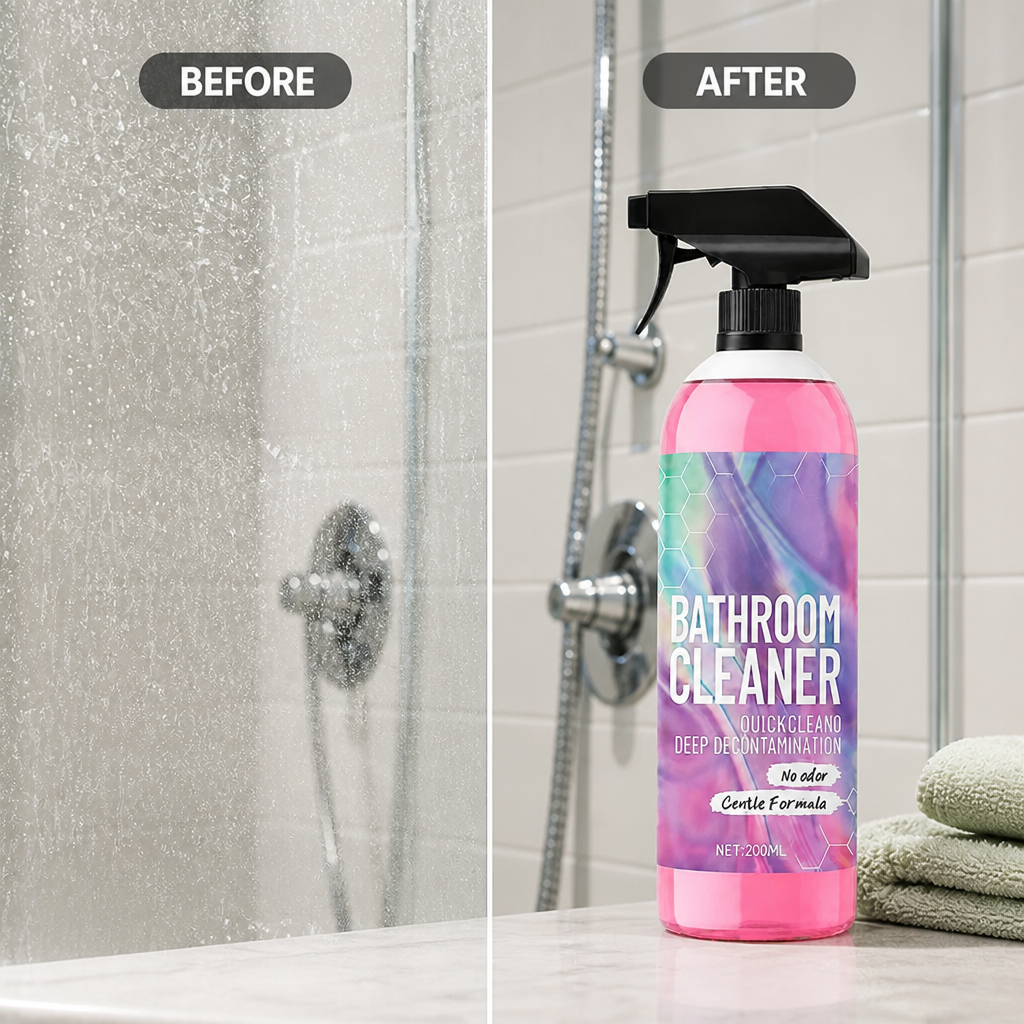 PureShine™ Bathroom Elixir — Sparkling Clean Without Harsh Chemicals or Scrubbing