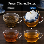 Serevia™ Ceramic Umbrella Tea Strainer — Transform Every Sip into a Soothing Moment of Pure Calm