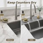 SlipGuard™ — Keep Your Counters Dry and Your Sink Spotlessly Organized Every Day