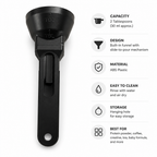 Scoopella™ — Pour Protein and Coffee Without Spilling a Single Scoop