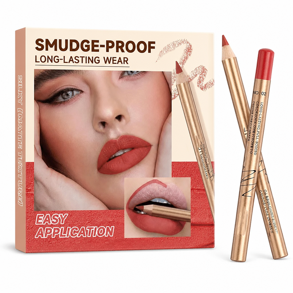 RadianceLine™ 12-Shade Lip Liner Collection — Lock In All-Day Bold Beauty Without a Single Smudge