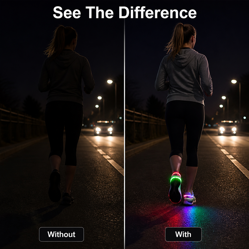Stridlo™ Shoe Light — Own the Night with Every Step You Take