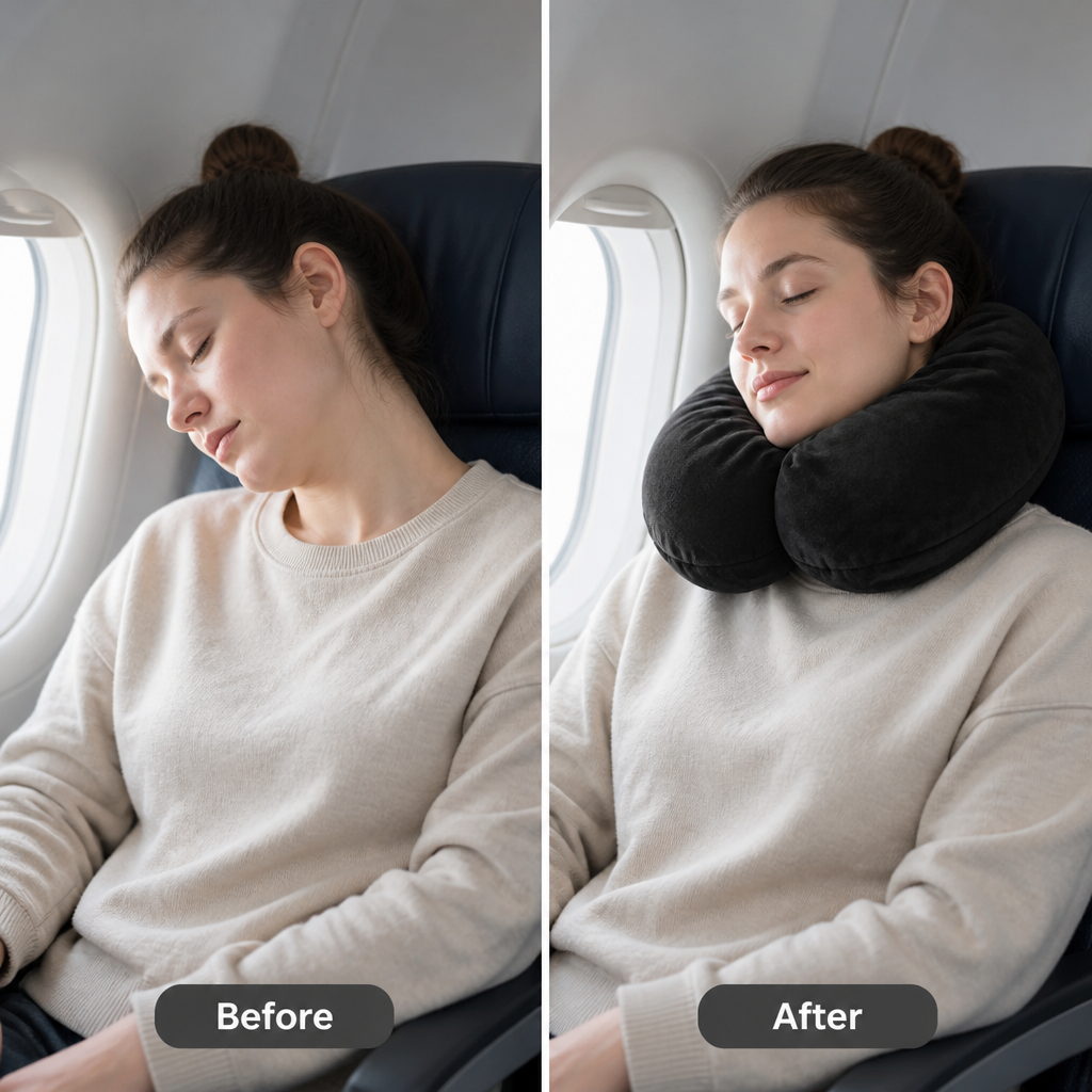 RestPack™ — Turn Packed Clothes into Comfort, Without Sacrificing Bag Space