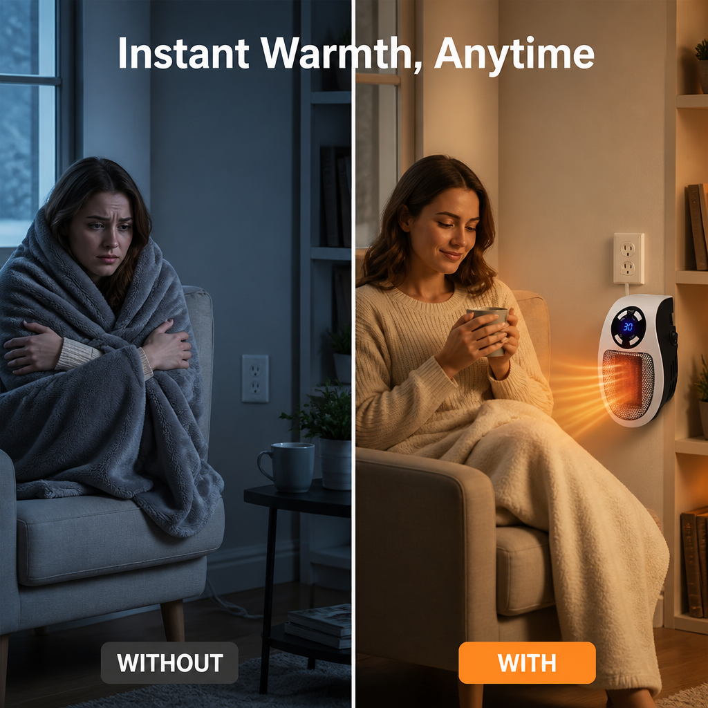 Snugora™ — Wrap Yourself in Smart, Cozy Warmth Anytime, Anywhere
