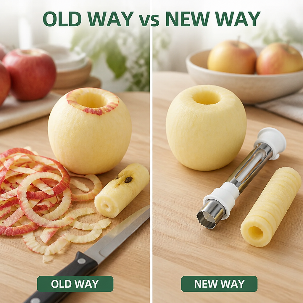 SwiftPeel™ — Slice Through Fruit Prep Frustration with Effortless Speed and Ease