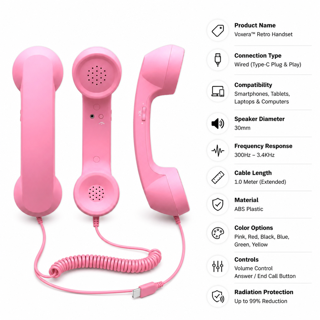 Voxera™ — Rediscover Joyful, Crystal-Clear Calls That Protect Your Health