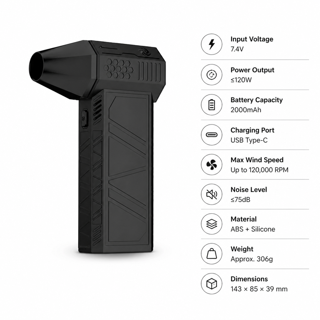 BlitzAir™ — Dominate Dust Instantly with Effortless Cordless Power