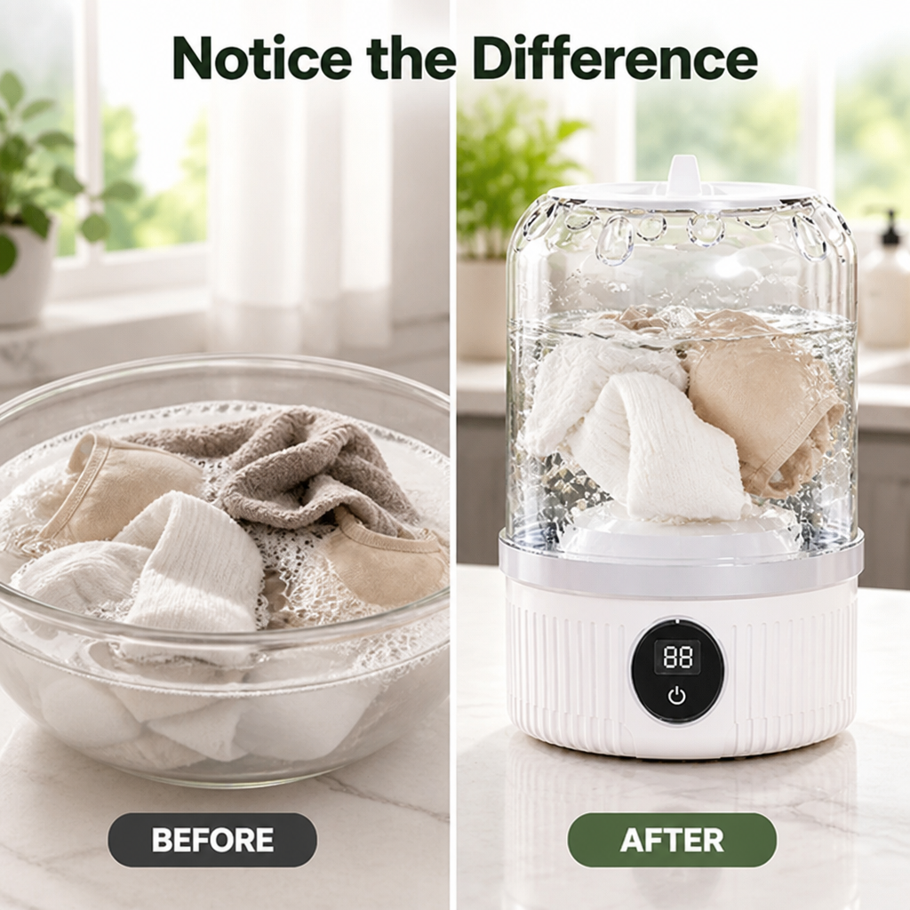 RippleWash™ — Effortless Freshness Anywhere, Anytime You Need It