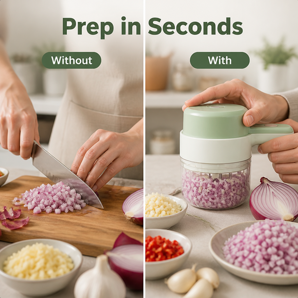PrepJoy™ — Spend less time chopping and more time enjoying dinner prep!