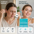 ClearSense™ Ear Care Sticks — Experience Gentle, Visible Clean That Keeps Your Ears Fresh and Confident Every Day