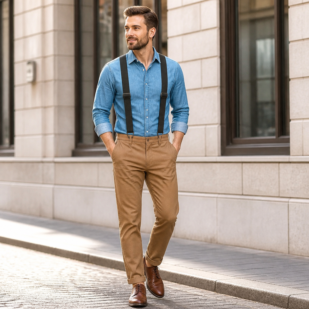 GripMaster™ Suspenders — Unshakeable Hold That Powers Your Confidence All Day