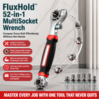 FluxHold™ 52-in-1 MultiSocket Wrench — Conquer Every Bolt Effortlessly Without the Hassle
