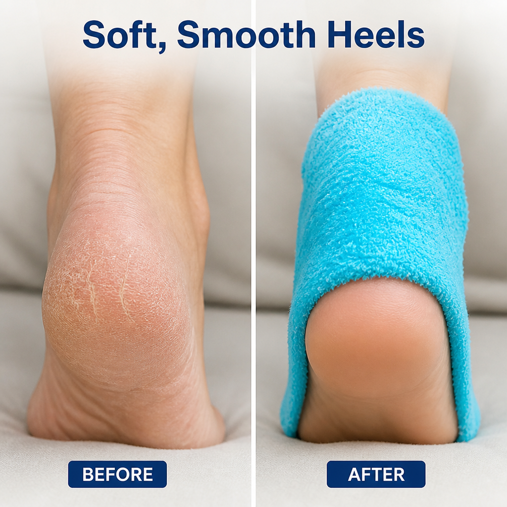 SlipSilk™ Gel-Infused Heel Sleeves — Wake Up to Heels So Soft You’ll Never Hide Them Again