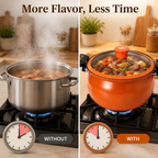VitaliCore™ 8L Enamel Soup Pot — Unlock Flavor-Filled Feasts in Record Time
