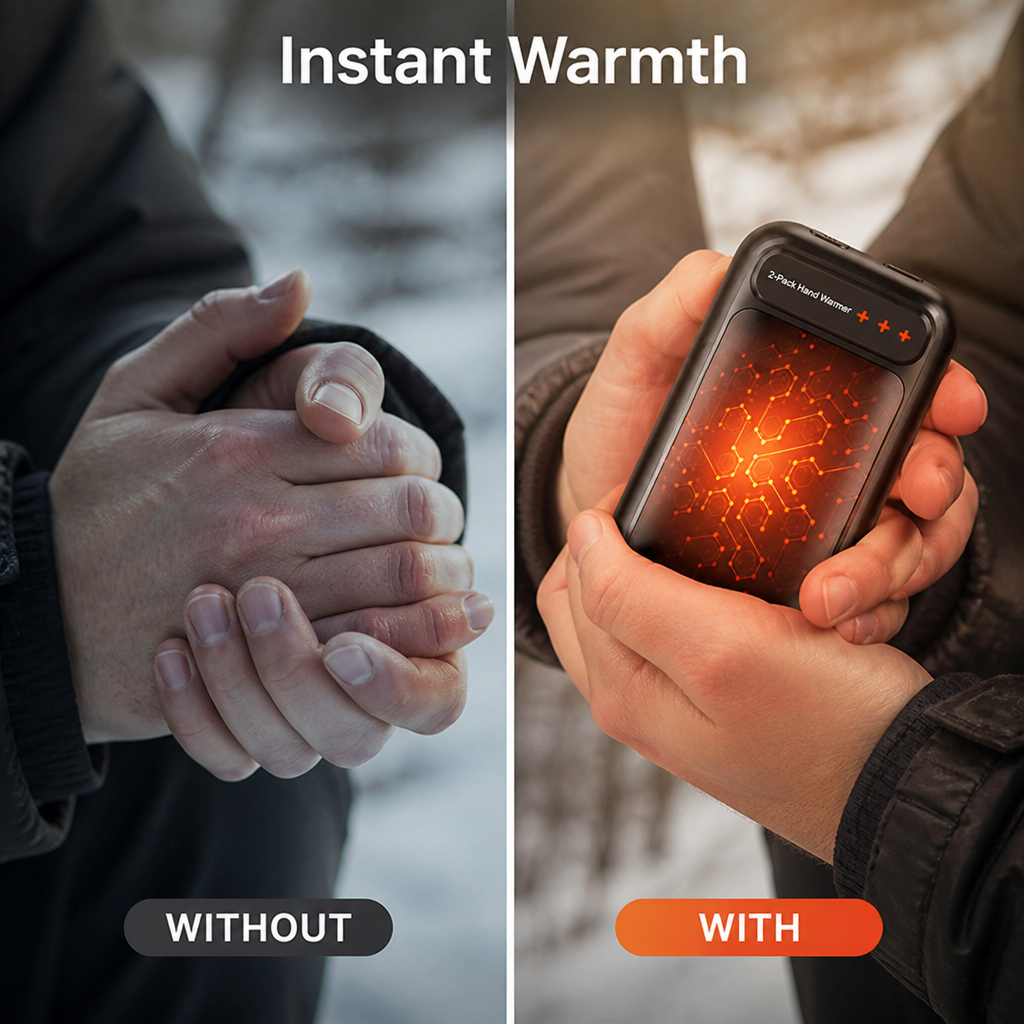 RamoraHeat™ — Instant Pocket Warmth That Turns Freezing to Freedom