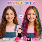 HueBurst™ Temporary Hair Chalk Set — Ignite Your Child’s Sparkling Imagination Instantly