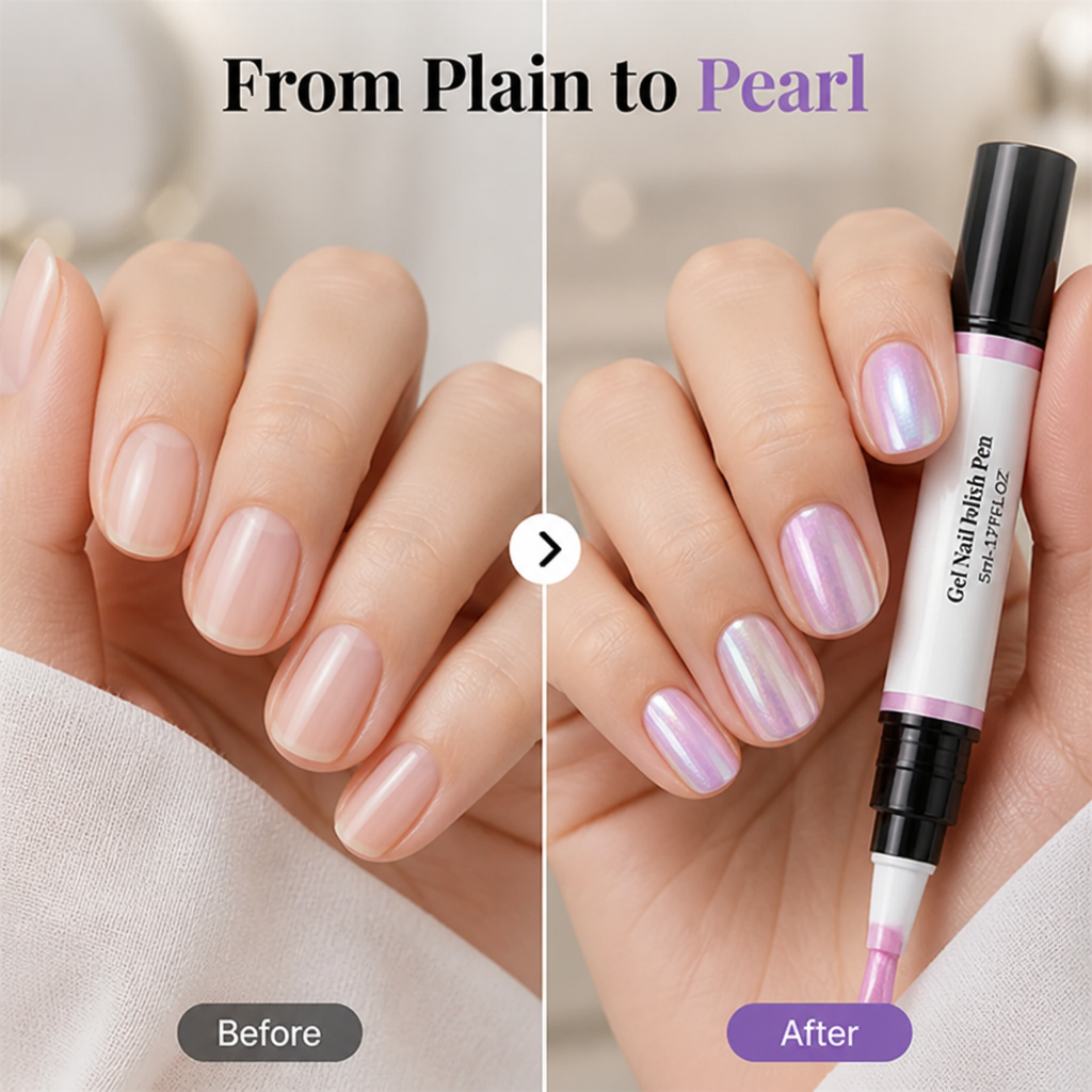 PearlMuse™ — Six light-catching shades for a pearl-bright manicure at home