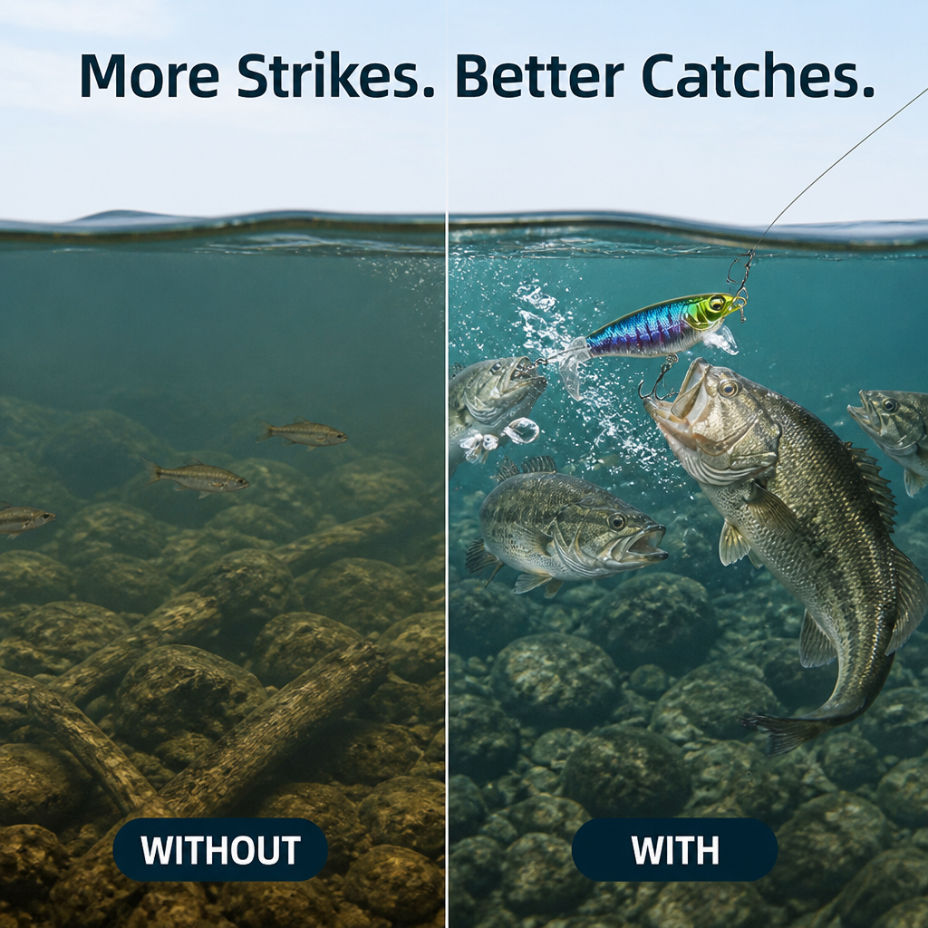 RamoraStrike™ — Ignite Predator Instincts and Land Trophy Bass Every Cast (6 pieces)