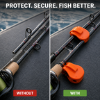 Strikora™ Rod Clips — Protect Your Gear with a Soft, Secure Hold That Lasts