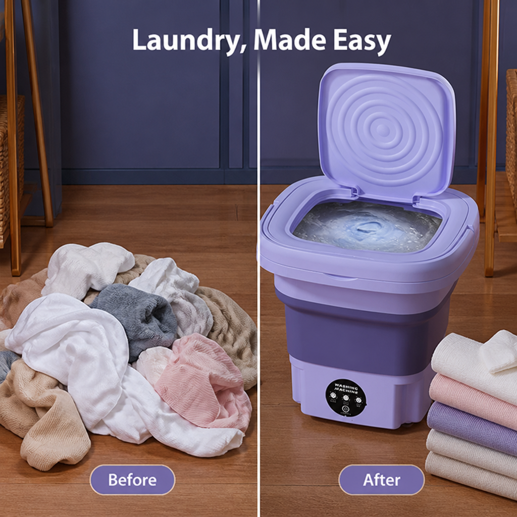 FreshNest™ — Wash and Dry Essentials Fast, Fresh, and Fuss-Free