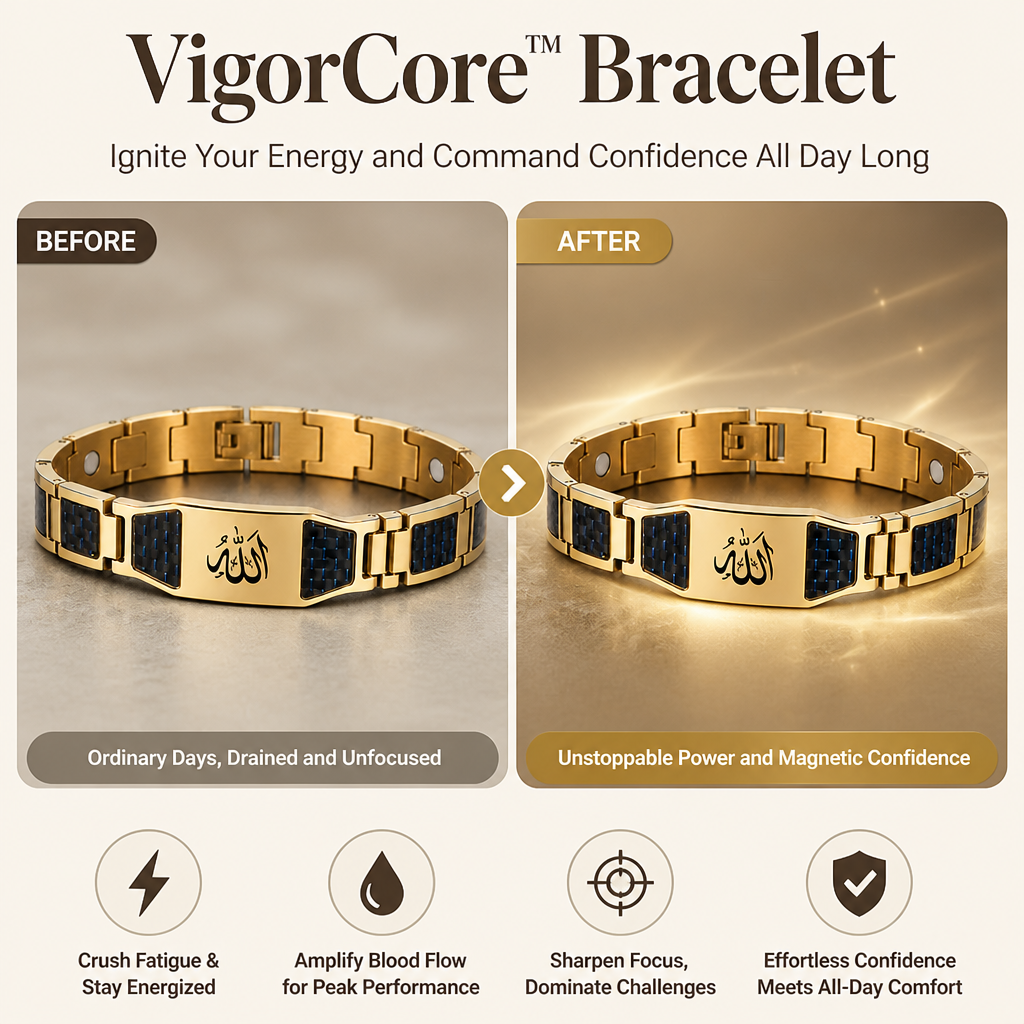 VigorCore™ Bracelet — Ignite Your Energy and Command Confidence All Day Long
