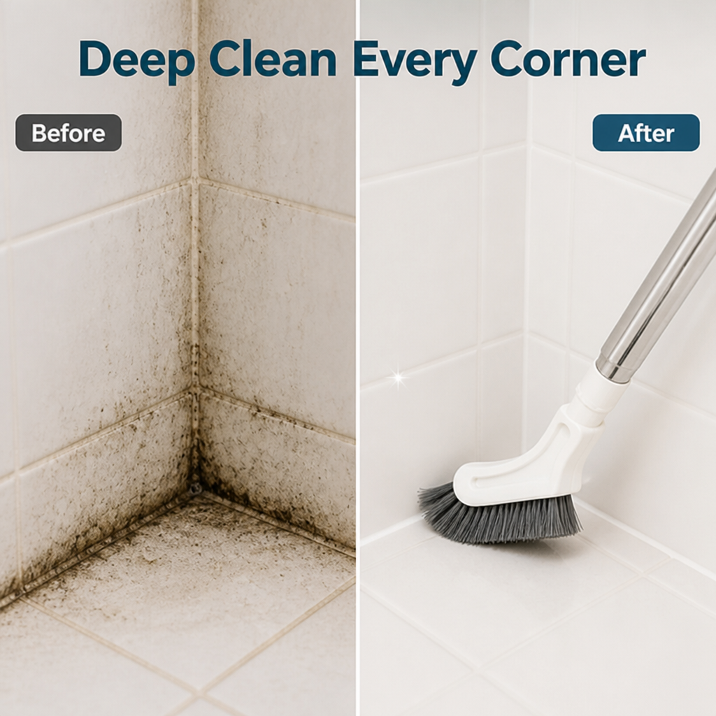 VeroClean™ Extendable Scrub Brush — Clean Deep Without the Strain or Struggle