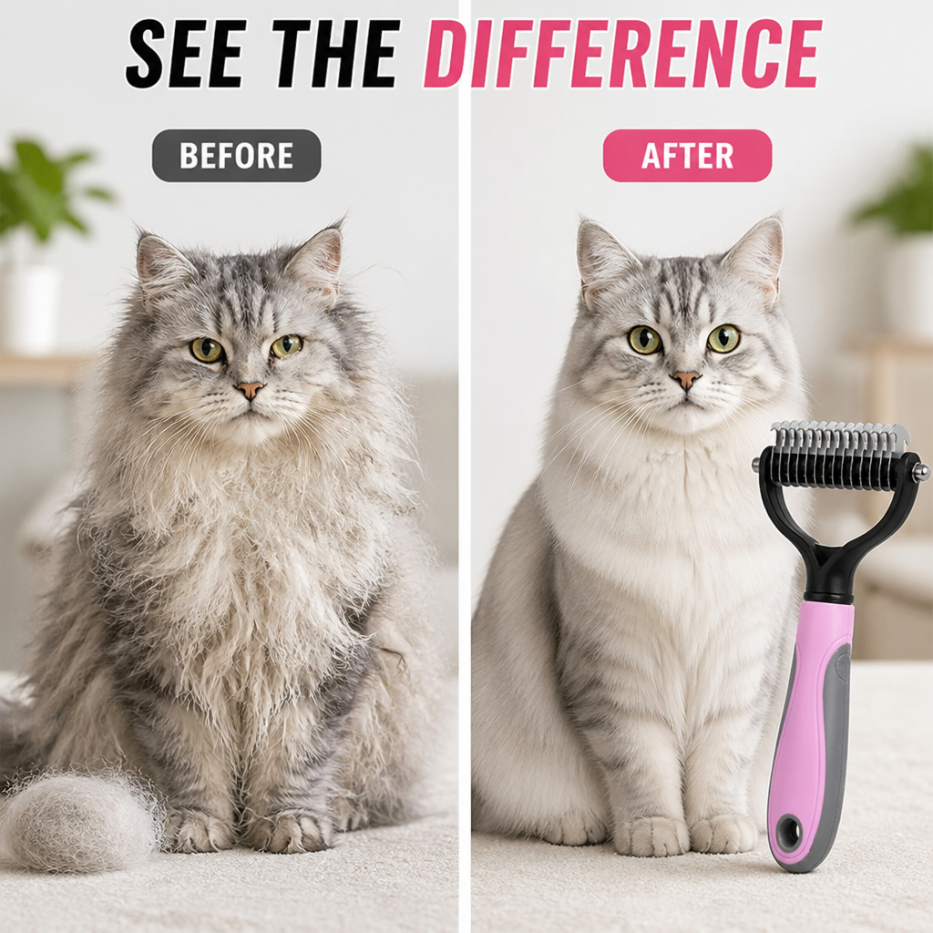 FurEase™ — Turn Grooming Into a Soothing, Fur-Free Bonding Ritual