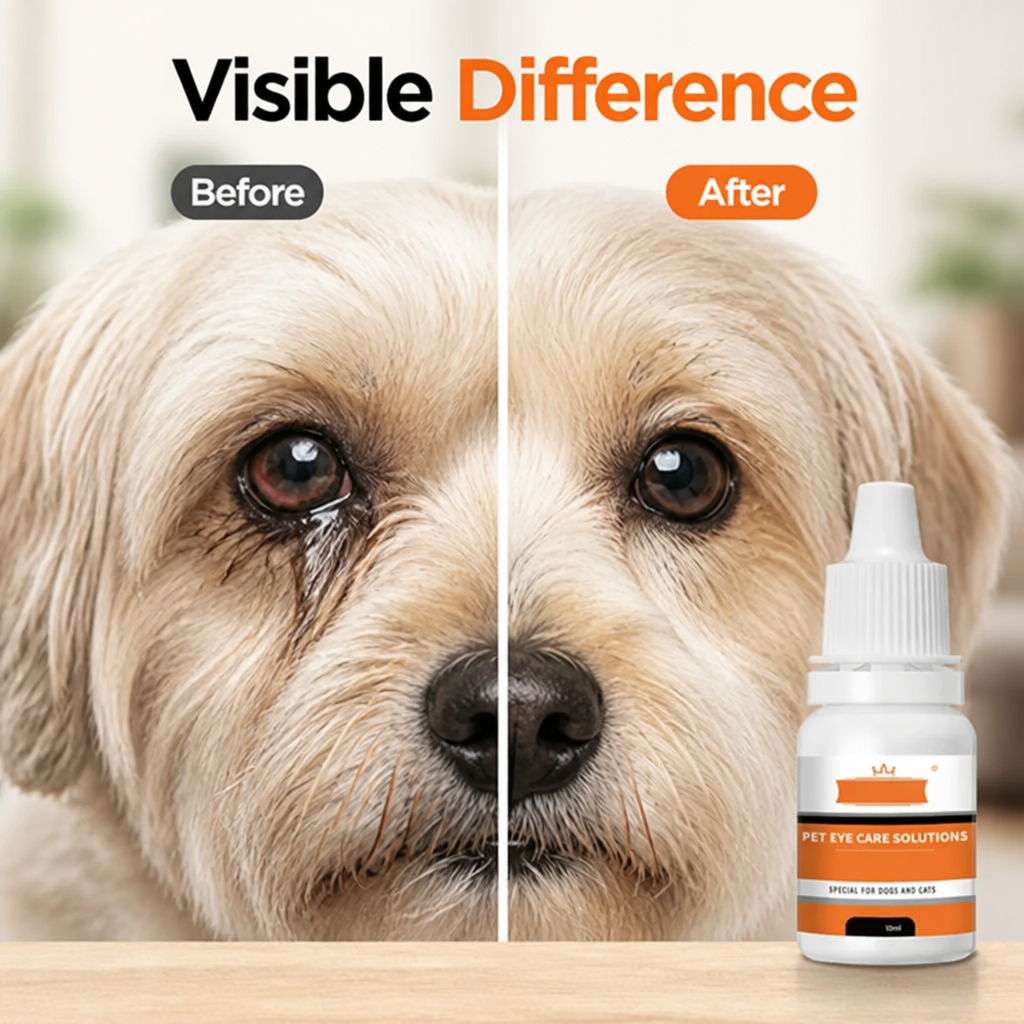 PureEase™ Pet Eye Drops — Gentle Precision Care for Bright, Happy Eyes Your Pet Will Love