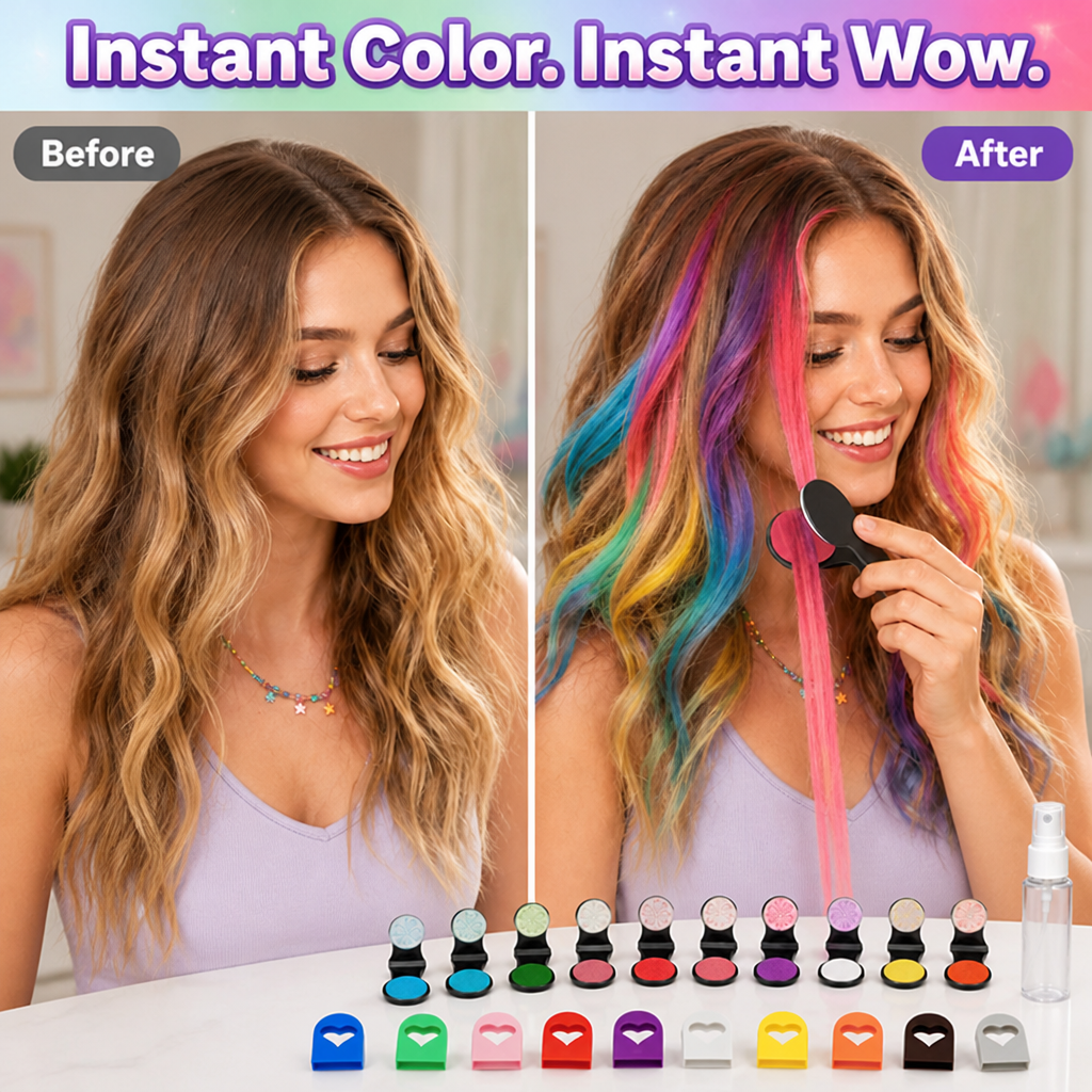 PrismPulse™ — Ignite Instant Style with Vibrant Color You Control