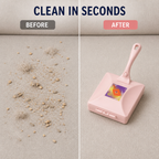 SwiftSweep™ Hand Brush — Effortless, Clean Surfaces Without the Strain or Mess