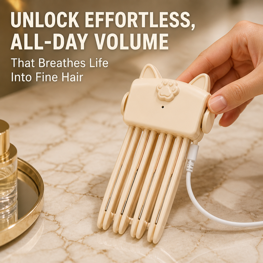 VoluSculpt™ — Unlock Effortless, All-Day Volume That Breathes Life Into Fine Hair