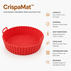 CrispaMat™ — Cook Cleaner, Crisp Better, Stress Less Every Time