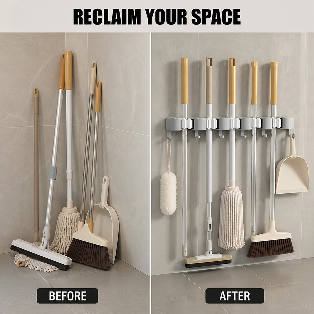 TidyGrip™ — Reclaim Your Floor and Find Every Tool in a Snap