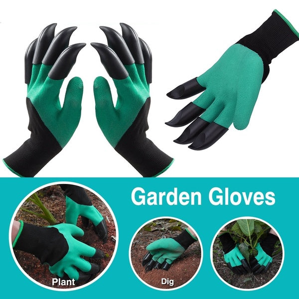 GardenGlovePro™ — Power Through Your Garden with Dry, Protected Hands and Built-In Digging Claws