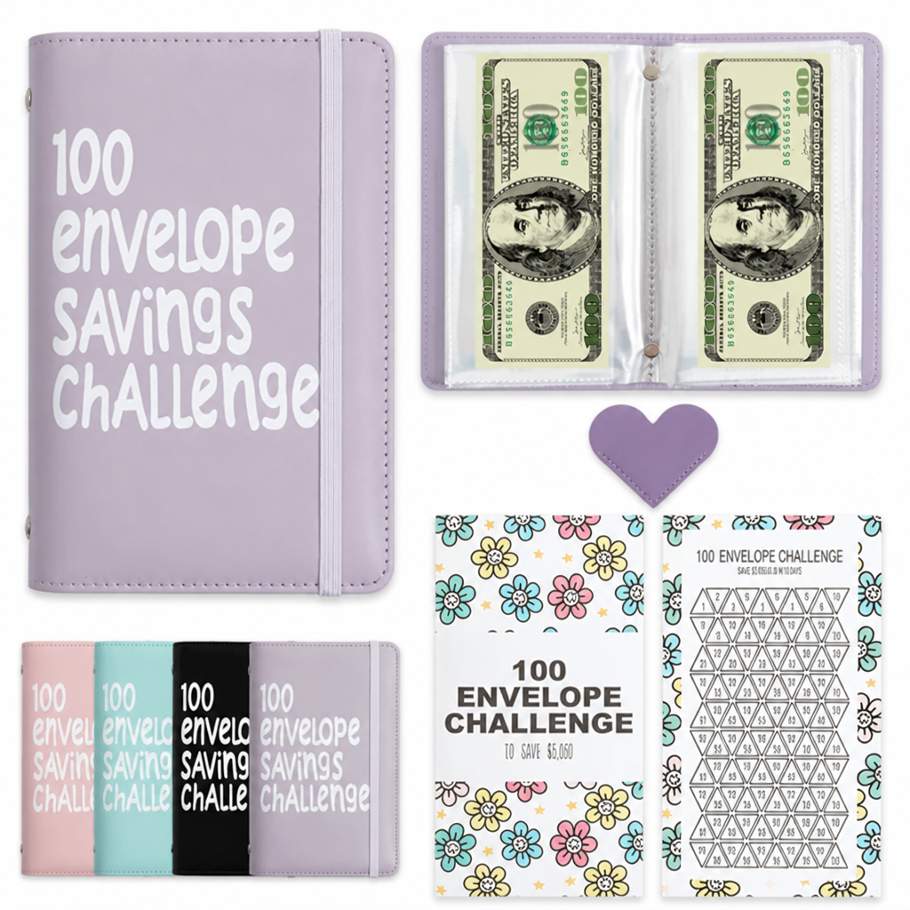 Savvelope™ — Turn Saving Money Into a Fun Challenge You Will Finish