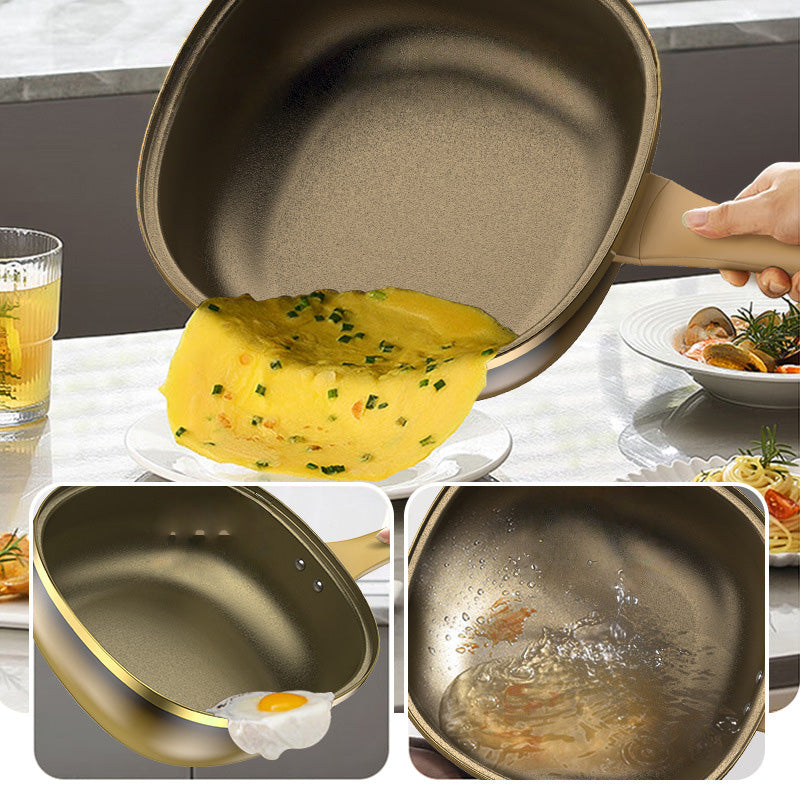 SilkStone™ 12in Titanium Alloy Pot — Effortless Cooking with Perfect Heat and Zero Stick Mess