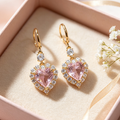 LuminaLuxe™ Heart-Shaped Drop Earrings — Unlock Irresistible Glow and Captivate Every Gaze