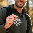 TitanHex™ Snowflake Multi-tool — Carry 18 Tools in One and Conquer Every Fix Instantly